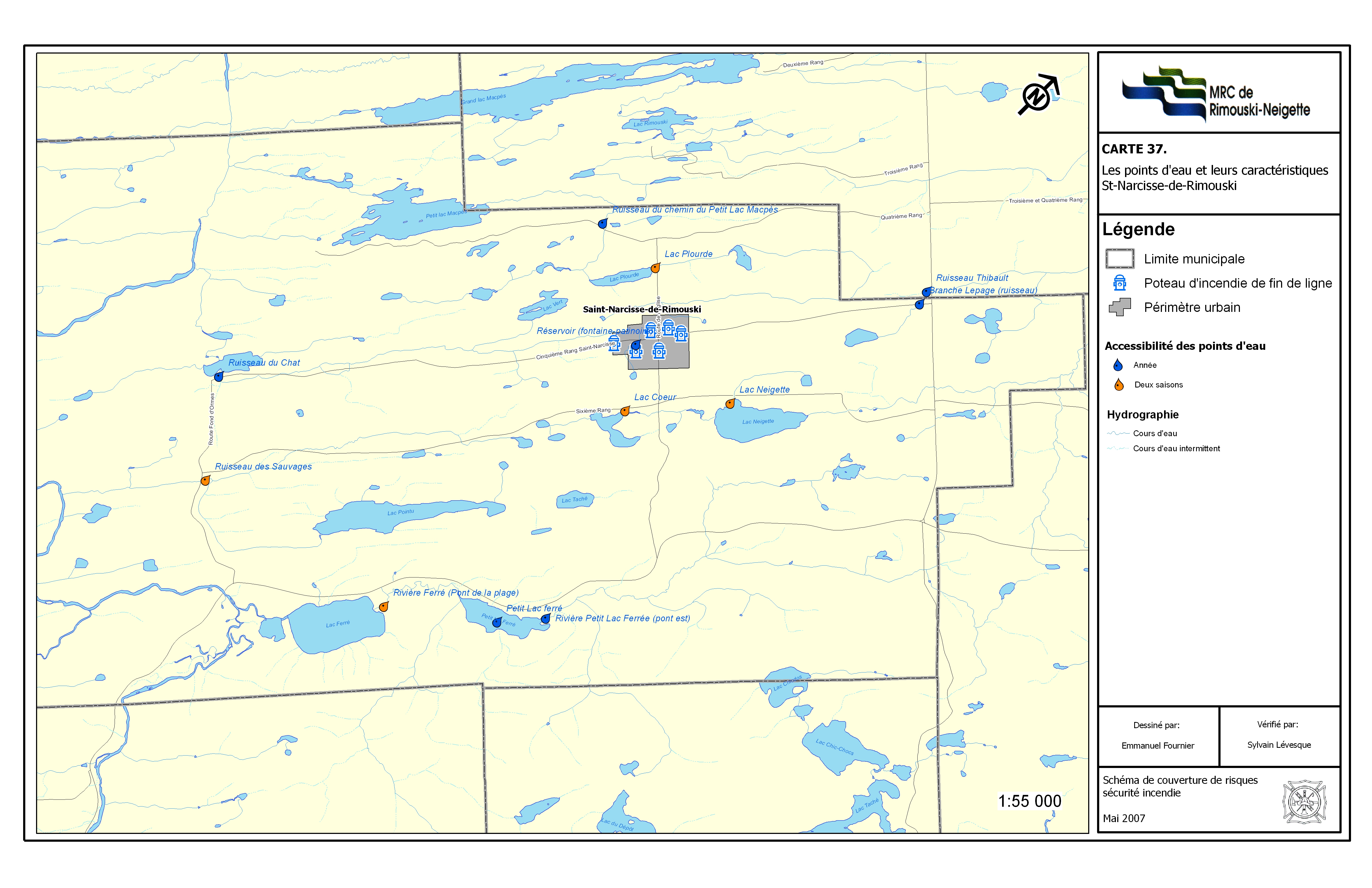 Schéma de couverture de risques MRC de RimouskiNeigette